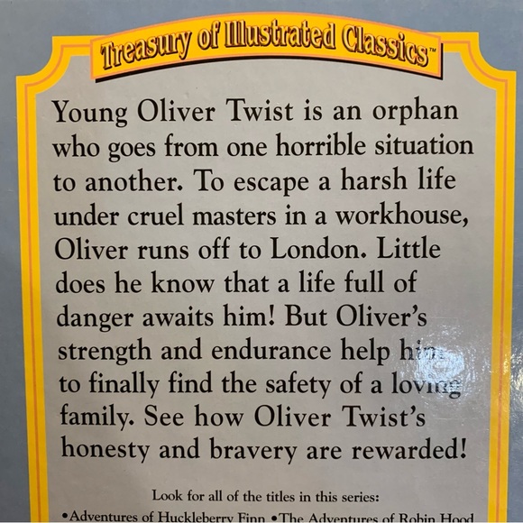 Illustrated classics set of 2 oliver twist - Picture 3 of 10